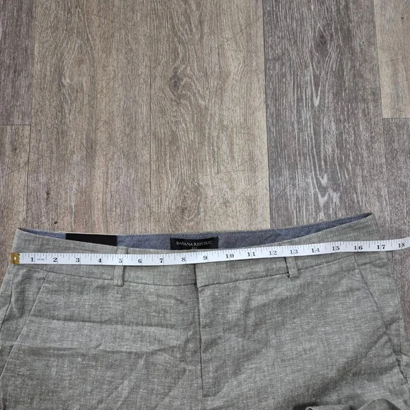 Women's Banana Republic Avery Petite Ankle Pants 10P Dusty Olive - Picture 9 of 11